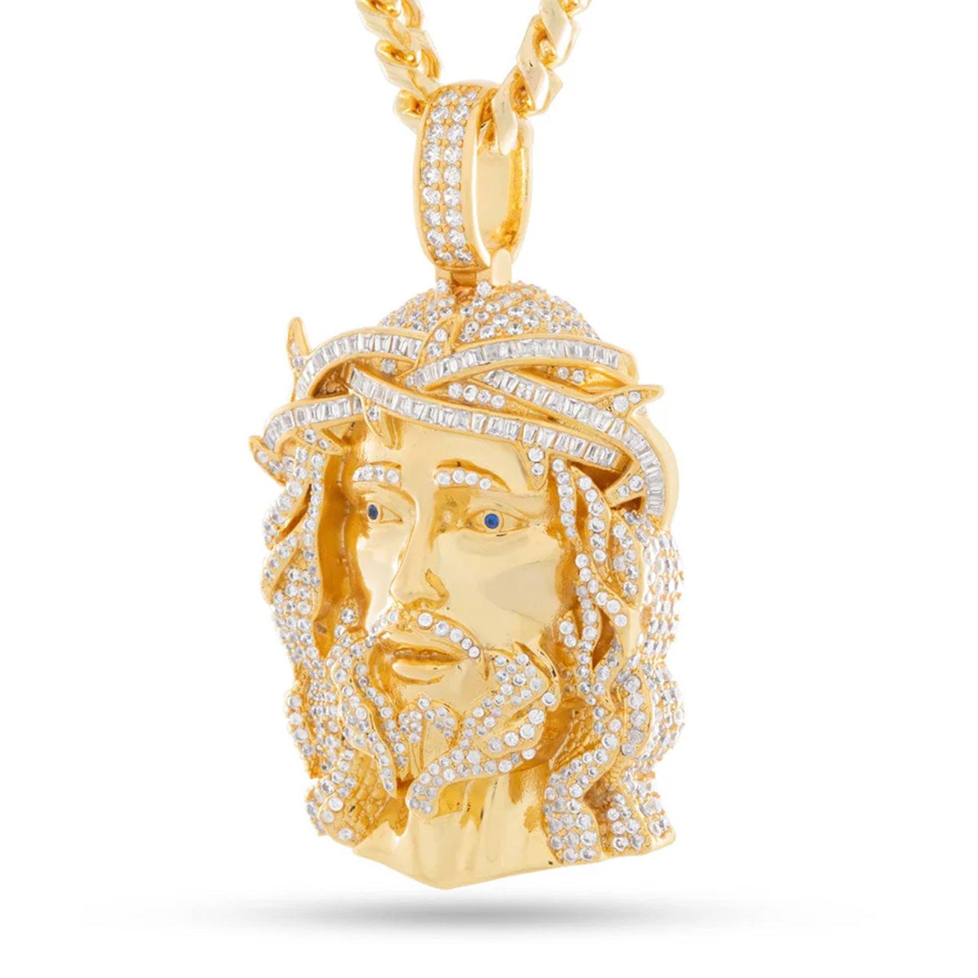 King Ice Witness to All 14K Gold Necklace - Gold - GOLD